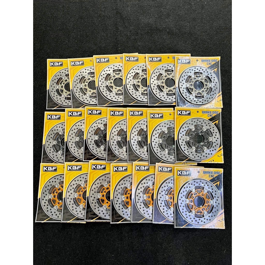 ĐĨA THẮNG PHANH DĨA (4 LỖ) TRƯỚC 220MM / 260MM KBF TQ6 RACING