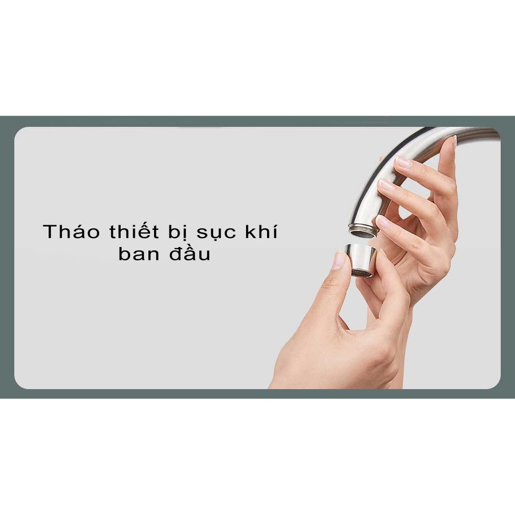 Máy lọc nước tại vòi Xiaomi Mijia MUL11 kèm 4 lõi lọc chính hãng - Minh Tín Shop