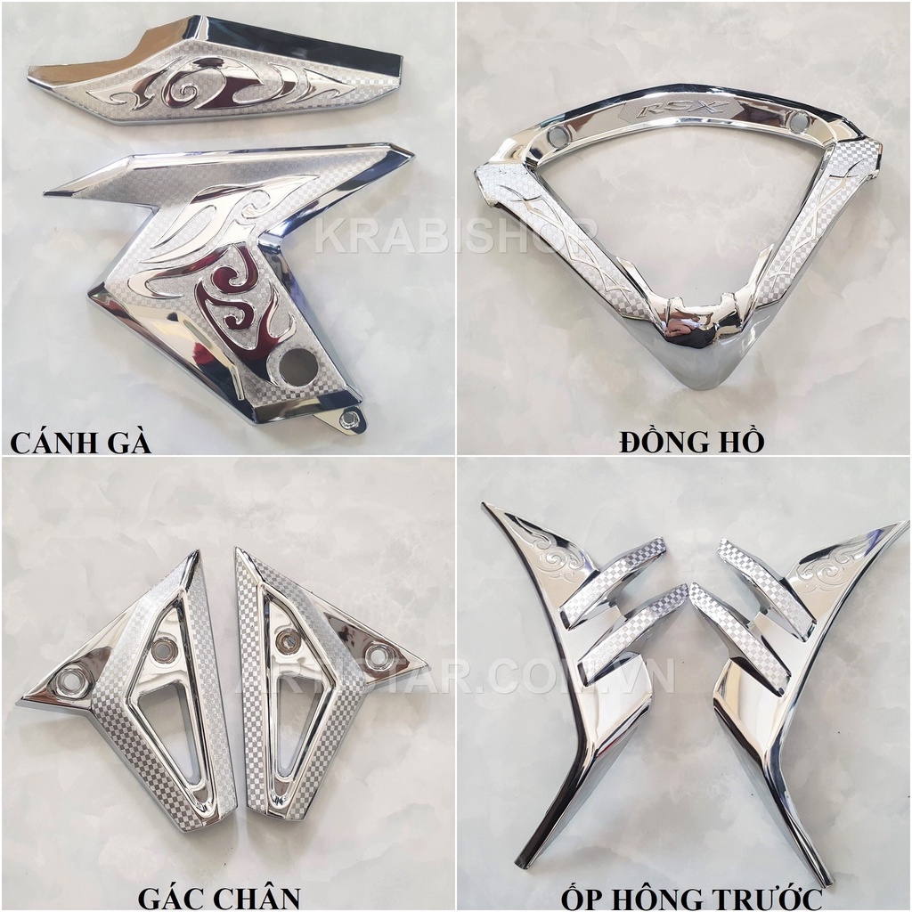 Ốp trang trí xe RSX 2019-2023 mạ crom Artistar