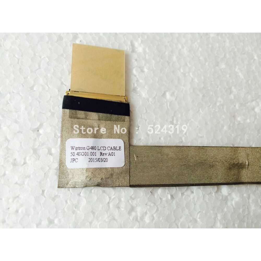Mới Dây Cáp Lcd Cho Laptop Lenovo G480 G485 50.4sg01.001
