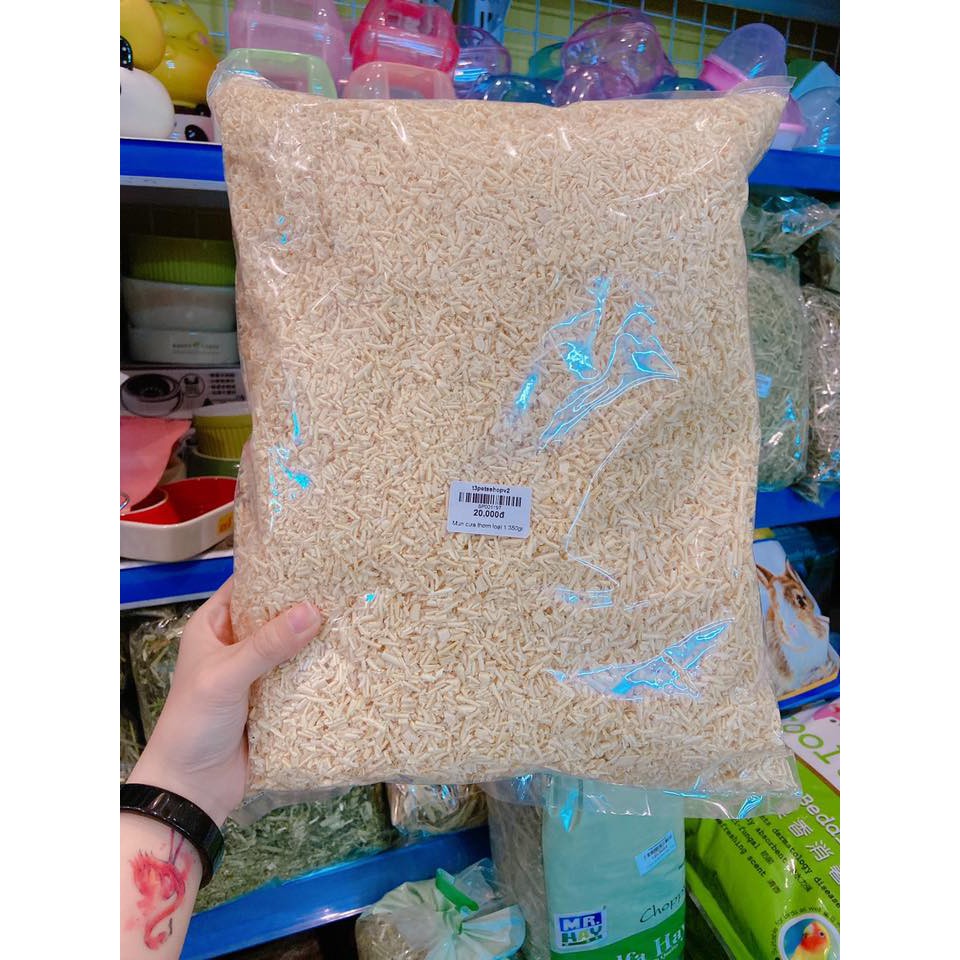 mùn cưa thơm 250gr loại hàng 1 (không bụi) dành cho hamster