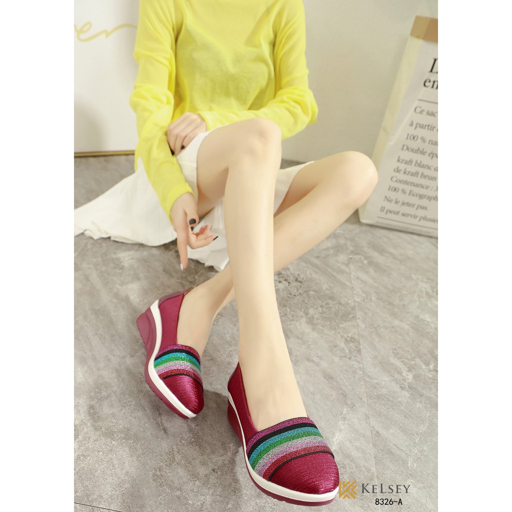 Giày Thể Thao Thiết Kế Đơn Giản 8326-A K Cho Nữ