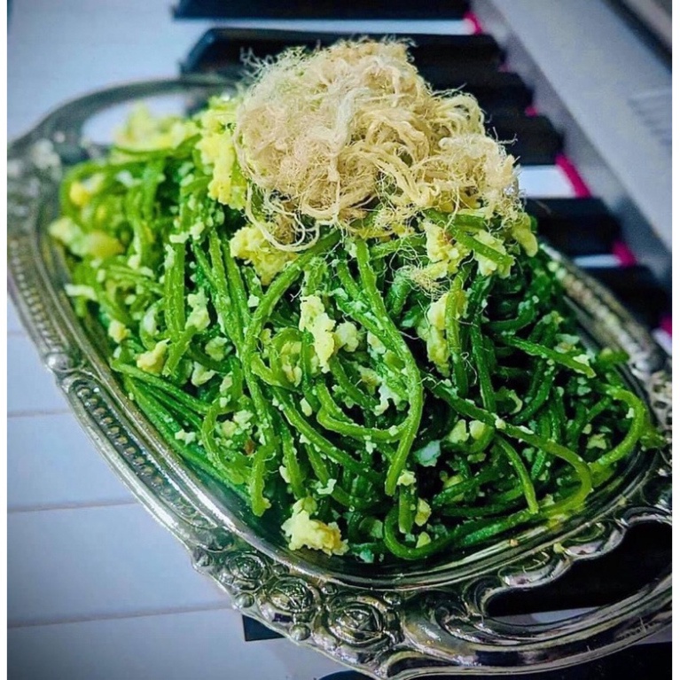 MÌ CẢI KALE/CẢI XOĂN ORGANIC GÓI 400G
