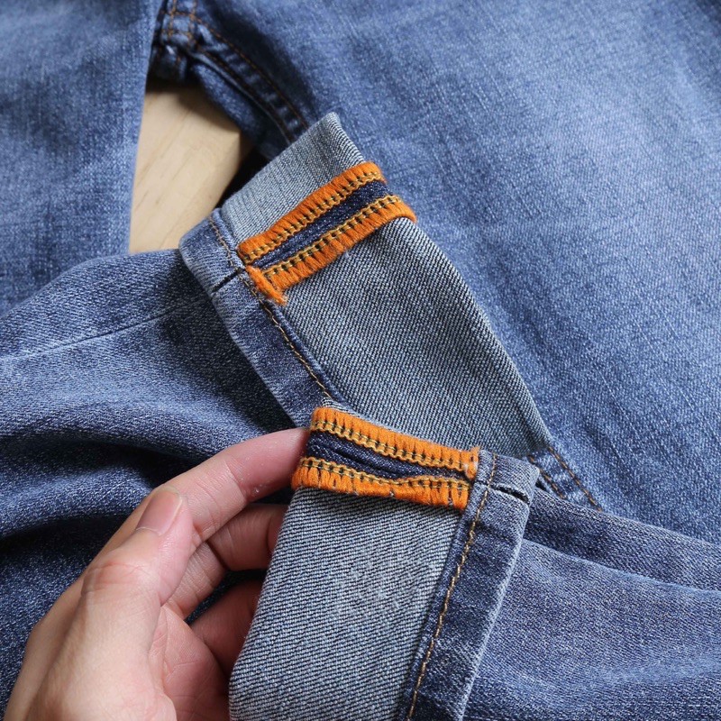 Quần jean nam VNXK slimfit 2 màu thời trang-jean co giản
