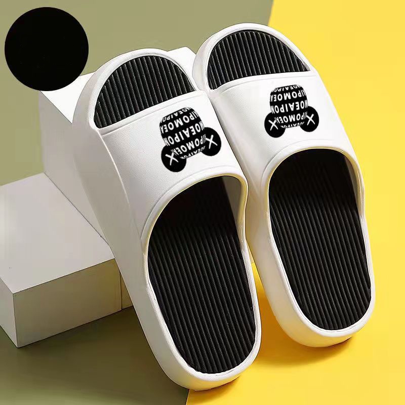 Dép Nam Nữ Hình Gấu Độn Đế 5cm - Đế Sọc Hottrend M2