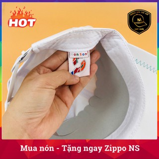 [Kèm_hình_chi_tiết] Nón Sơn Màu Trắng - Full Tem Mạc 7 Màu