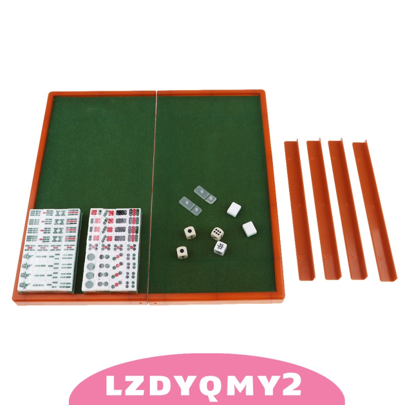 Bộ Đồ Chơi Mạt Chược Mini Phong Cách Trung Hoa Cổ Điển