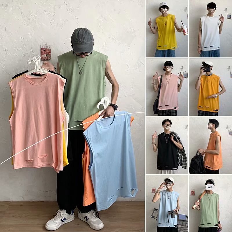 Áo Thun Sát Nách Thời Trang Trẻ Trung Cho Nam