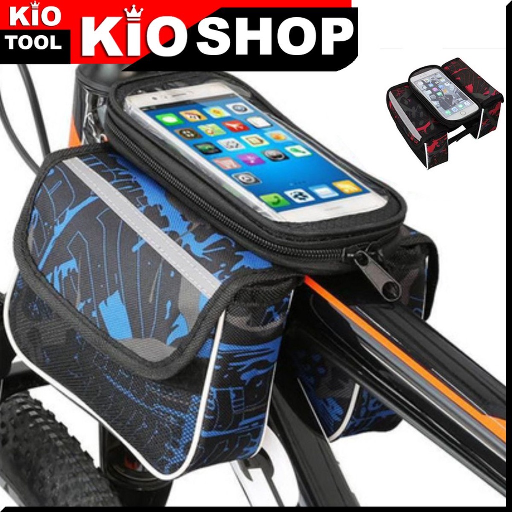 Túi xe đạp Kiotool chống nước bọc cảm ứng phù hợp với mọi dòng xe Kiotool Shop