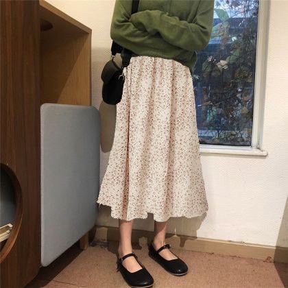 [ẢNH THẬT] Chân Váy Hoa Nhí Vintage Nhiều Màu - Chân Váy Dài Vintage Chất Liệu Voan Nhật CV18 | BigBuy360 - bigbuy360.vn