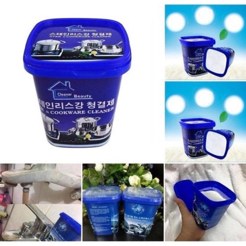 kem tẩy xoong Hàn Quốc trọng lượng 500g