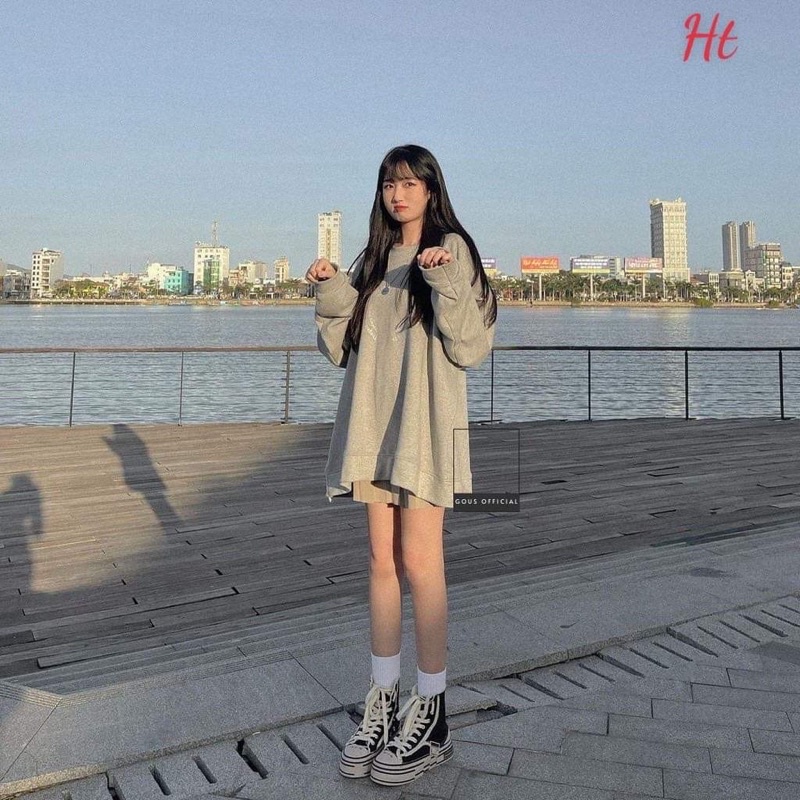 Áo bo tay vòng tròn đôi H2A