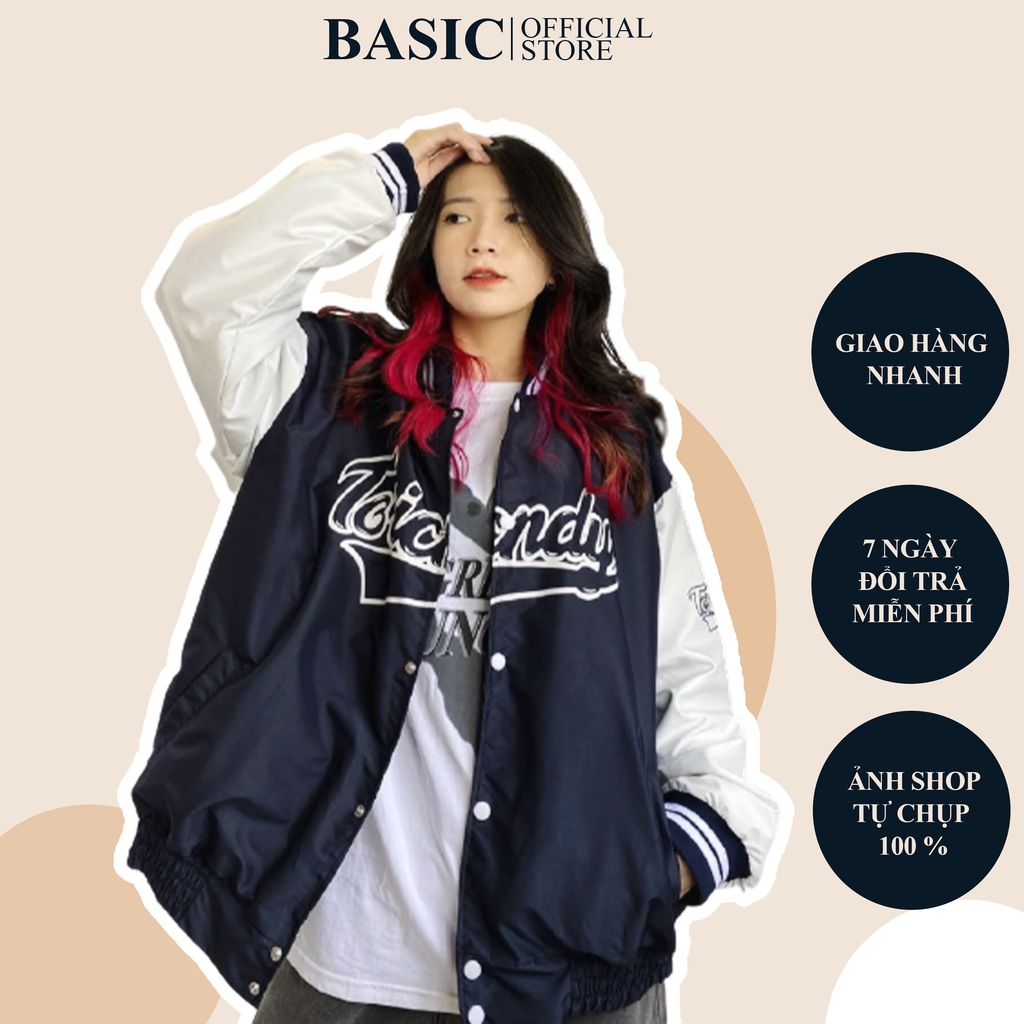 Áo Bomber Áo Khoác Gió 2 lớp Tabishop UNISEX nam nữ mặc được
