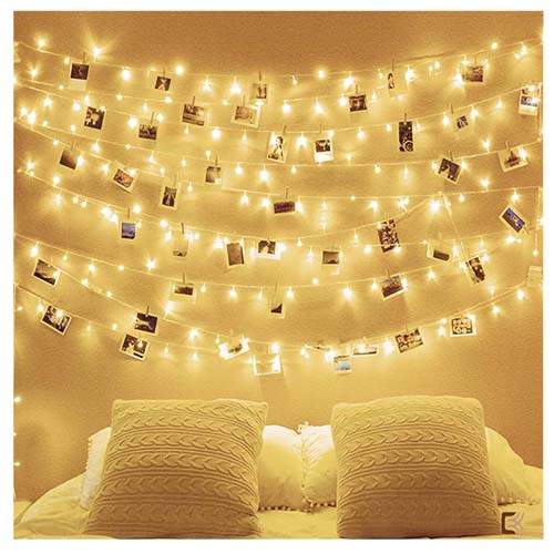 Dây đèn led không chớp trang trí trang trí phòng ngủ, trang trí chụp ảnh,trang trí tiệc lễ hội