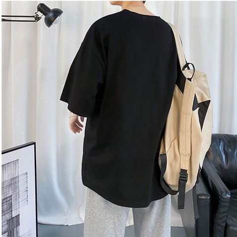 Áo thun tay ngắn dáng rộng họa tiết hoạt hình thời trang mùa hè Hàn Quốc cho nam và nữ size S-8Xl