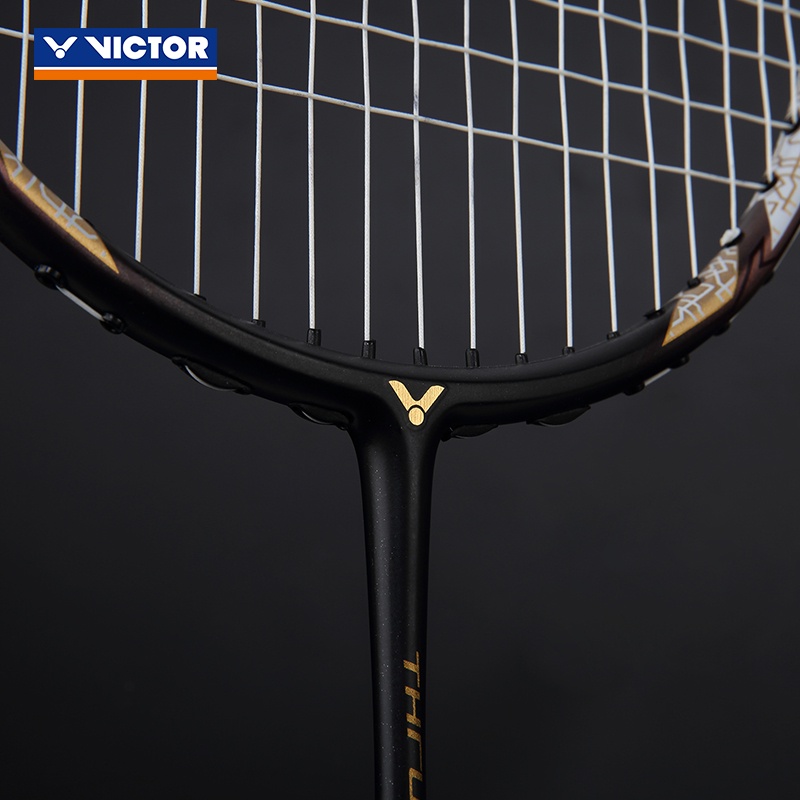 Vợt Đánh Cầu Lông Bằng Sợi Carbon Mạ Vàng Đen Siêu Nhẹ VICTOR TK-F-Ben 2021