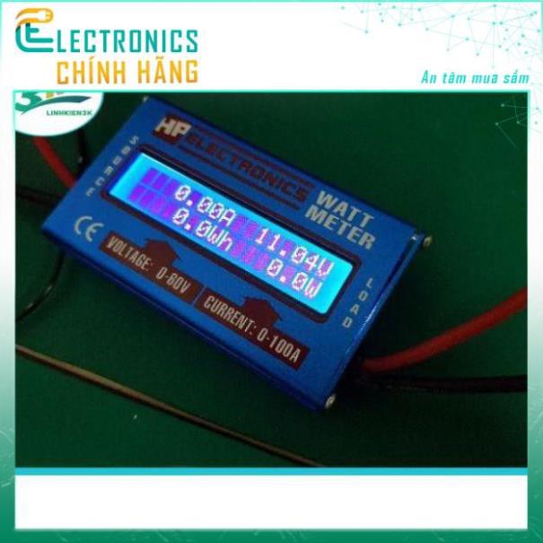 Đồng Hồ LCD Đo Dòng Volt Ampe Dc 0-100A 0-60V