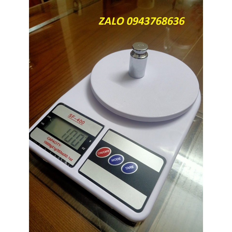 [Ảnh Thật] Cân Điện Tử Tiểu Ly Mini, Cân Điện Tử Thực Phẩm Nhà Bếp Electronic Kitchen Scale SF400 10KG/1G