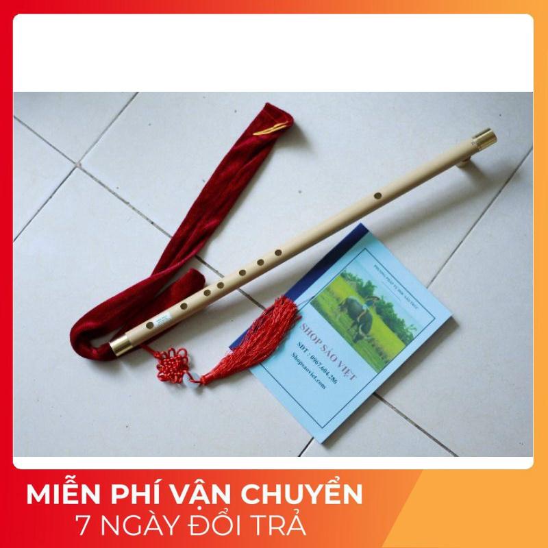 Sáo Trúc Đô C5 Cao Cấp Tặng Tài Liệu Học Sáo 30 Ngày Và Túi Nhung + Dây Treo Cao Cấp [Free Ship]