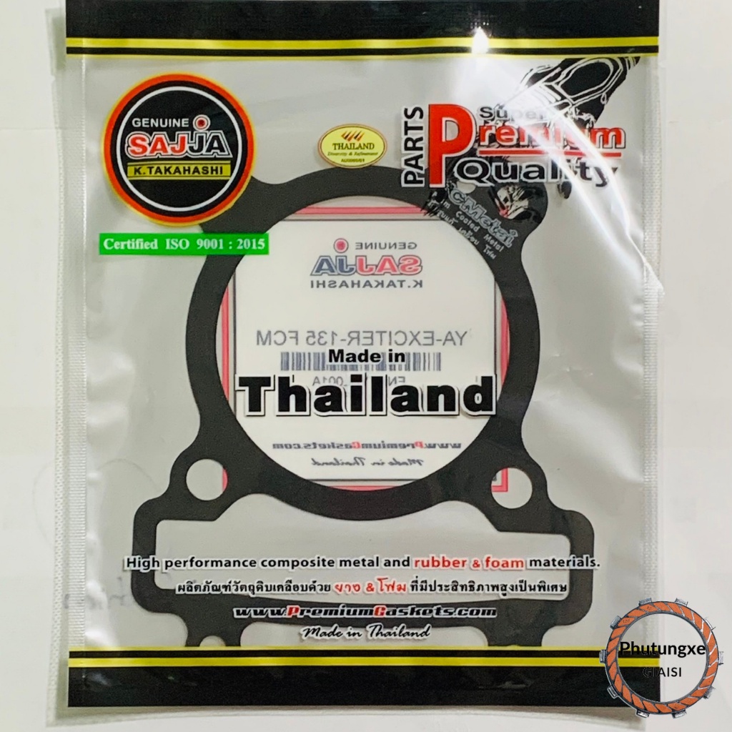 Ron xianh , ron chân lòng , EXCITER 135 FCM , FCCI , Thailand , không dùng keo