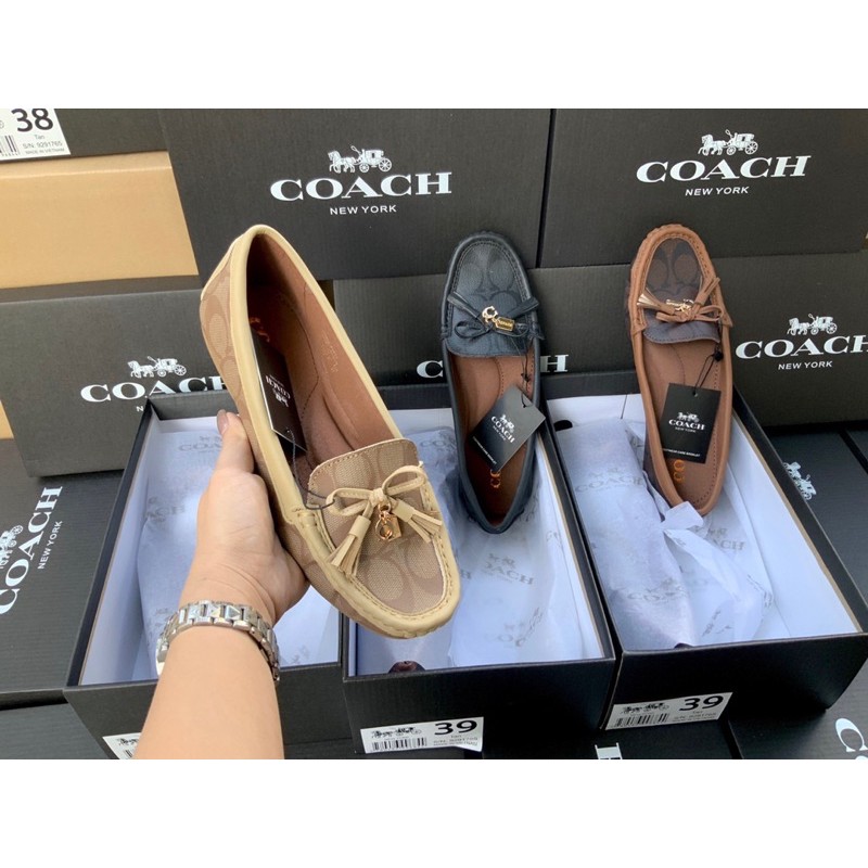 ( Ảnh thật )Giày Mọi Nơ Nhí Da Mềm-Form Rộng 1/2size | BigBuy360 - bigbuy360.vn