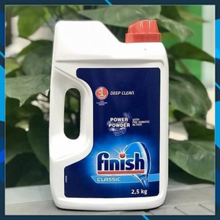 Bột rửa bát Finish Classic 2.5kg hương chanh nhập khẩu EU