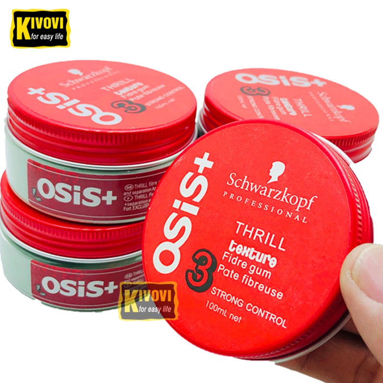 Sáp Vuốt Tóc Tạo Kiểu Nam Osis 3 Thrill - Wax Vuốt Tạo Kiểu Tóc / Keo Vuốt Tóc Tạo Độ Phồng - Giữ Nếp Tóc - Kivovi