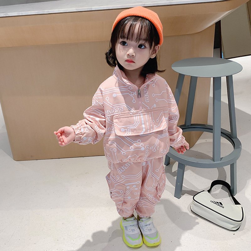 Đồ bộ bé trai bé gái túi bụng khóa cổ hàng Quảng Châu cao cấp l1
