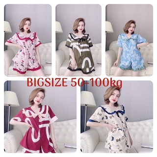 Bigsize 50-100kg đồ bộ bigsize đùi bigsize pizama cao cấp