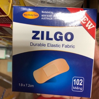 Băng dính zilgo hộp 102 miếng