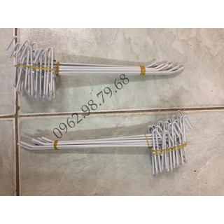 Móc Sắt Tay Cài Lưới 20Cm Số Lượng 20 Chiếc