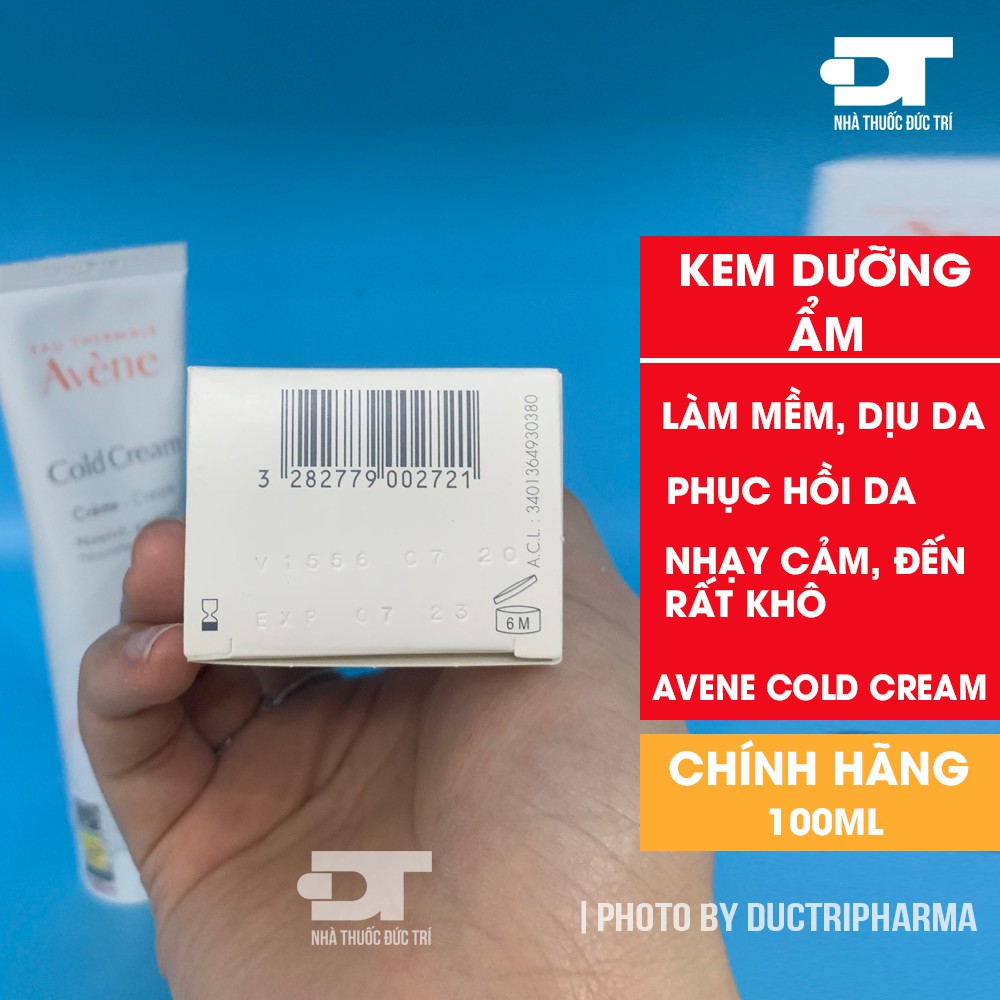 Kem Dưỡng Ẩm Avene Cho Da Khô Cold Cream 100ml