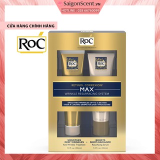 Bộ dưỡng da chống lão hóa RoC Retinol Correxion MAX Wrinkle Resurfacing System ( 30mL )