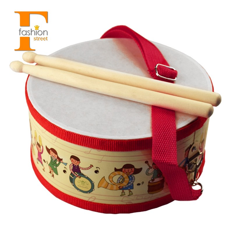 Trống gỗ đồ chơi ngộ nghĩnh thú vị cho bé