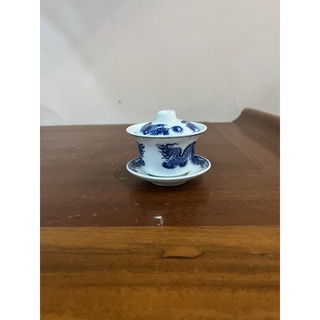 bát sâm, chén nước thờ men lam