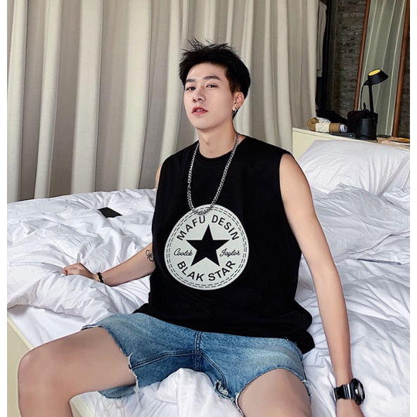 Áo Tank Top thời trang hàn quốc dành Cho nam