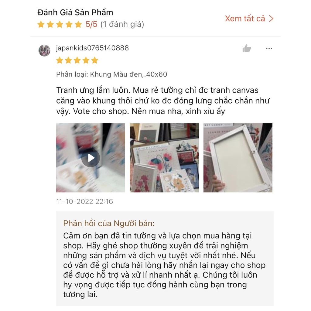 Tranh treo tường canvas  trang trí hình tranh trừu tượng của Van Gogh đã có khung