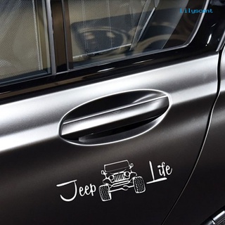 Decal Dán Trang Trí Thân Xe Hơi Jeep Life