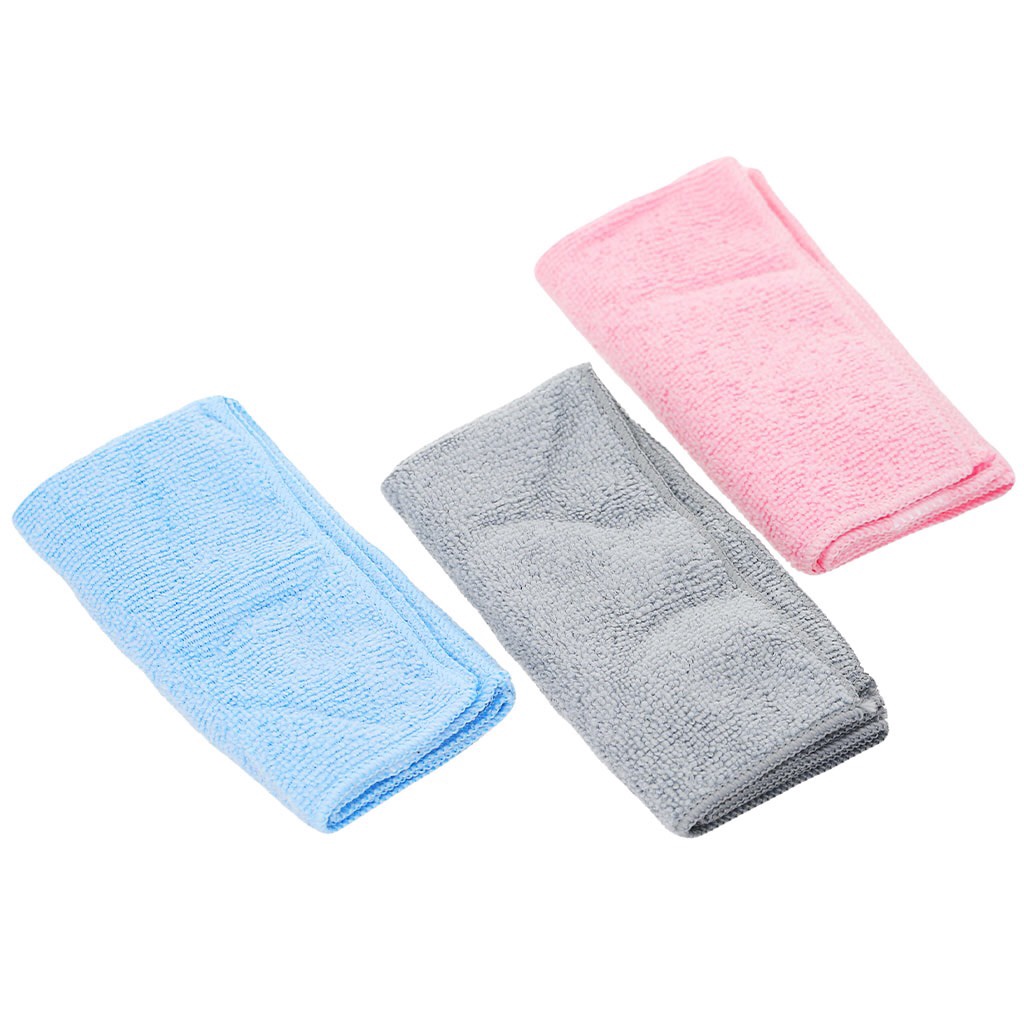 Khau Lau Ô Tô  Gói 3 Cao Cấp Microfiber Siêu Sạch,Siêu Thấm Hút,Không Trầy Xước - Chính Hãng 3M