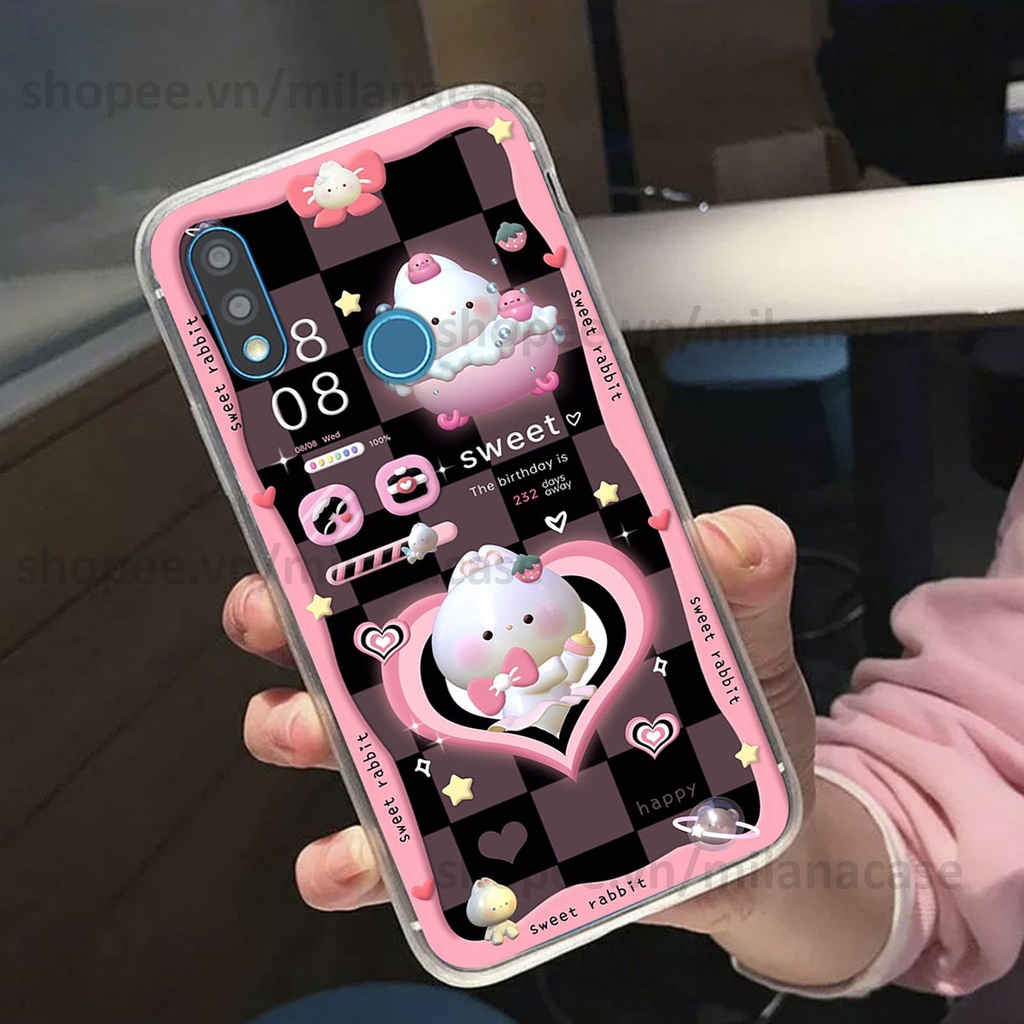 Ốp Vsmart Joy 2 Plus / Joy2+ hình đồng hồ icon gấu mèo cute cực dễ thương ngộ nghĩnh