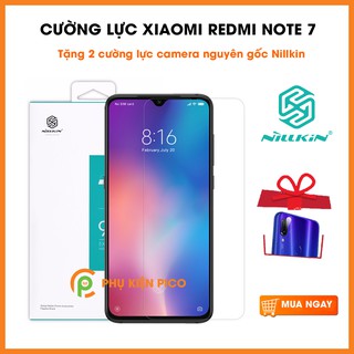 Cường lực Redmi Note 7 chính hãng Nillkin - Kính cường lực Xiaomi Redmi Note 7 Nillkin Amazing H hàng nguyên tem