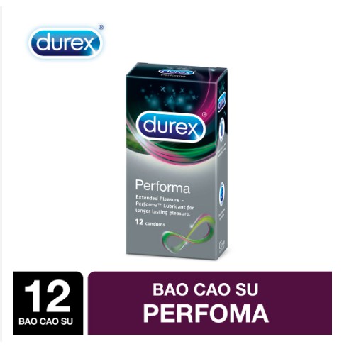 [Che Tên Sản Phẩm]Bao cao su Durex Performa 12 bao