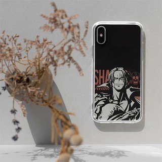 Ốp điện thoại Shank Tóc ĐỎ One Piece cho Iphone 5 6 7 8 Plus 11 12 Pro Max X Xr TOPPOD00191