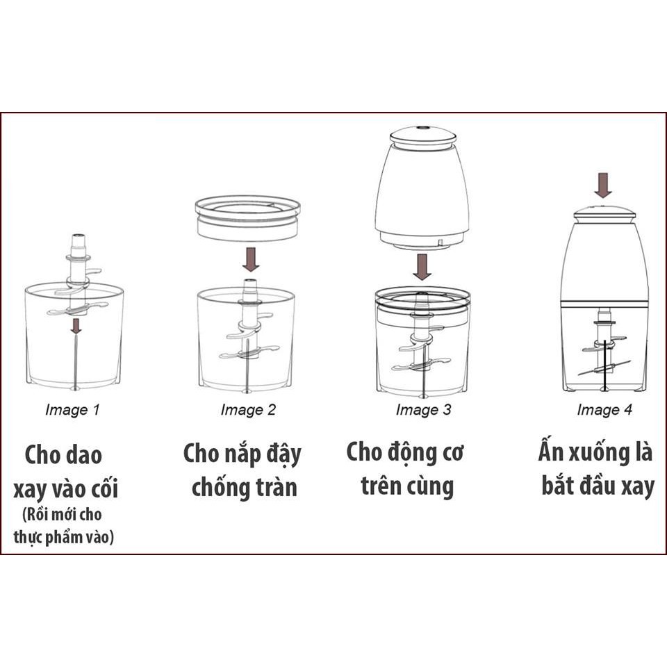 [ GIÁ SẬP SÀN ] MÁY XAY ĐA NĂNG OSAKA PHIÊN BẢN MỚI NHẤT 2019 - XAY NHUYÊN THỊT, CÁ, RAU CỦ QUẢ, ĐÁ VIÊN - 4 LƯỠI