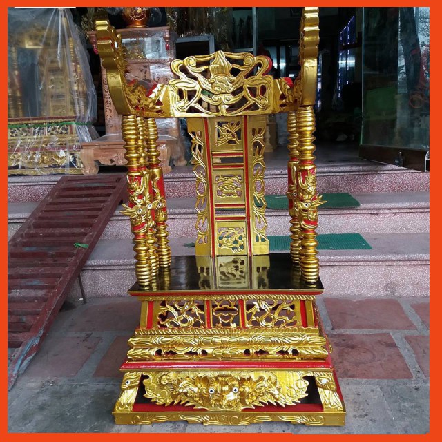 HÀNG THỦ CÔNG Ngai thờ gỗ mít-Ỷ thờ gỗ cao cấp giá gốc