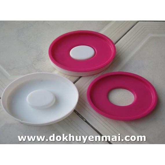 Hộp đựng xà bông cục hình oval