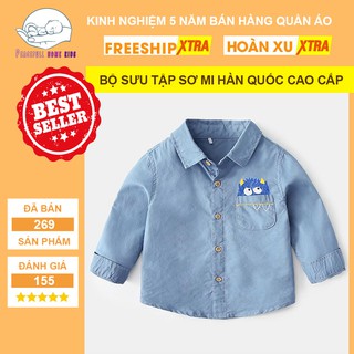 Áo Sơ MI Cho Bé Hàn Quốc - Peacefull - B0SM