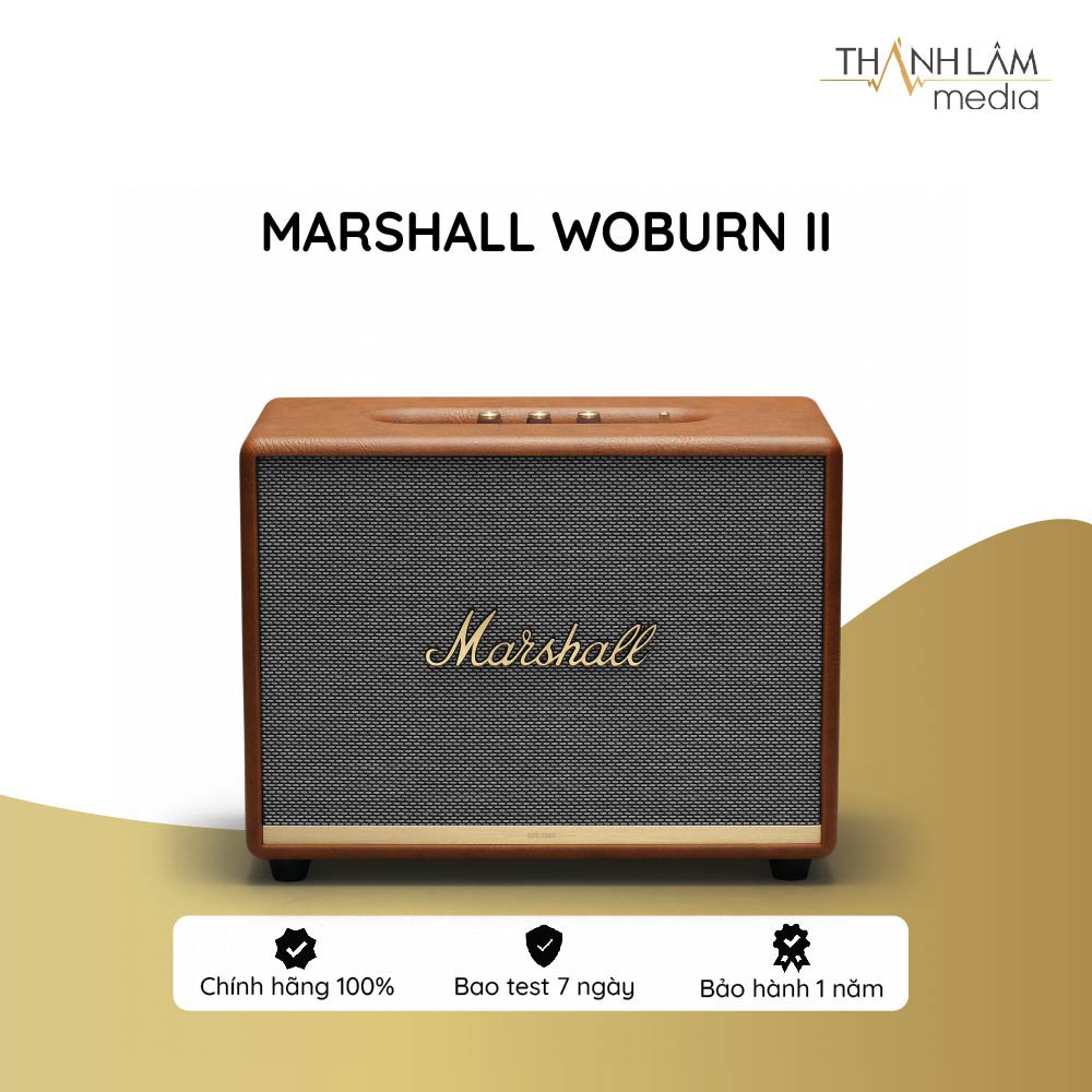  Loa Marshall Woburn 2 chơi nhạc phòng khách cực đỉnh - hàng chính hãng bao test 7 ngày