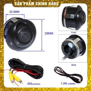 ⚡️Freeship 50k - Toàn quốc⚡️ [HÀNG CHÍNH HÃNG]Camera cặp lề, camera lùi, xoay 360 độ, chống nước
