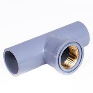 Bộ 10 cái Tê thu 27mm- ren trong 21mm bằng đồng, WF- 812RTT
